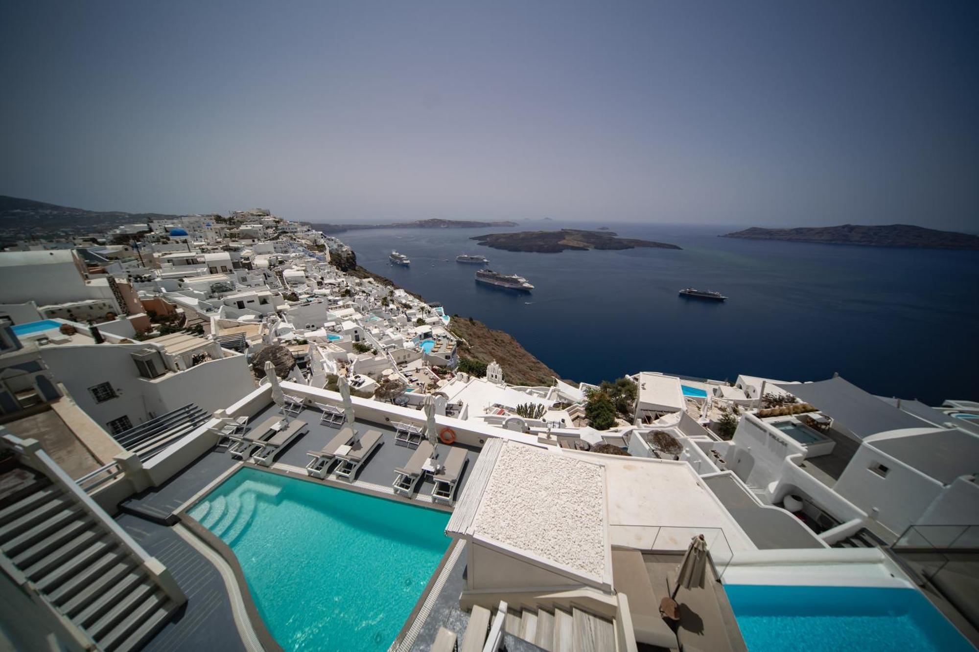 Villa Ilias Firostefani Buitenkant foto